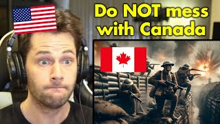 What Canadians Are Like During War | American Reacts