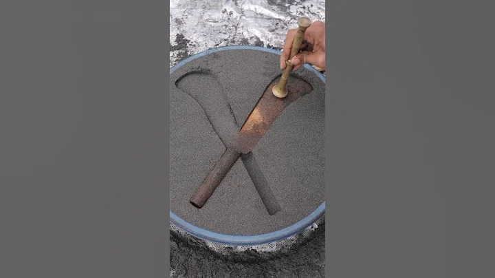 Metal Casting EP 573 | molding  | making knife molding  | Experiment | metal casting