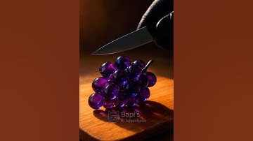 “Satisfying Grape Slicing ASMR | Perfect Knife Skills 🍇🔪” #shorts #ai #asmr #viral #asmrcutting