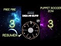 Free Fire VS Puppet Soccer 2014 | [Resumen #9]