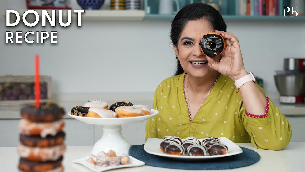 Donut Recipe I Glazed Donuts I Custard Cream Doughnuts I Pankaj Bhadouria