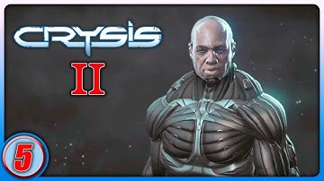 5️⃣ Crysis 2 🗽🛡️💪 Gameplay Walkthrough! / Game Movie - Part 05 (2K / 60 FPS)