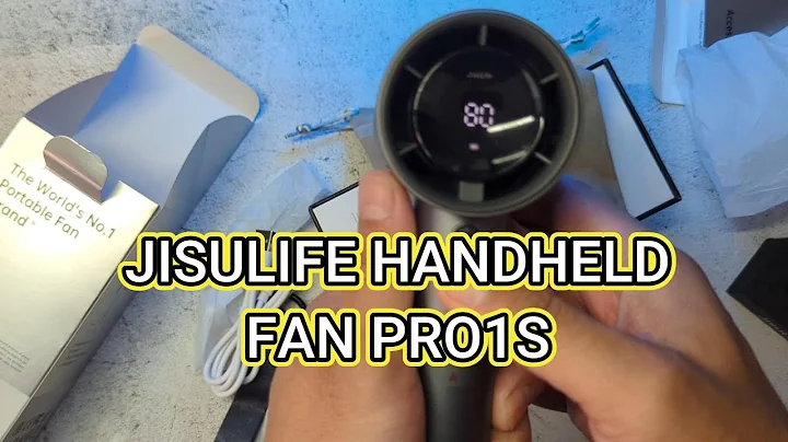 UNBOXING AND TESTING THE JISULIFE PORTABLE FAN PRO1S