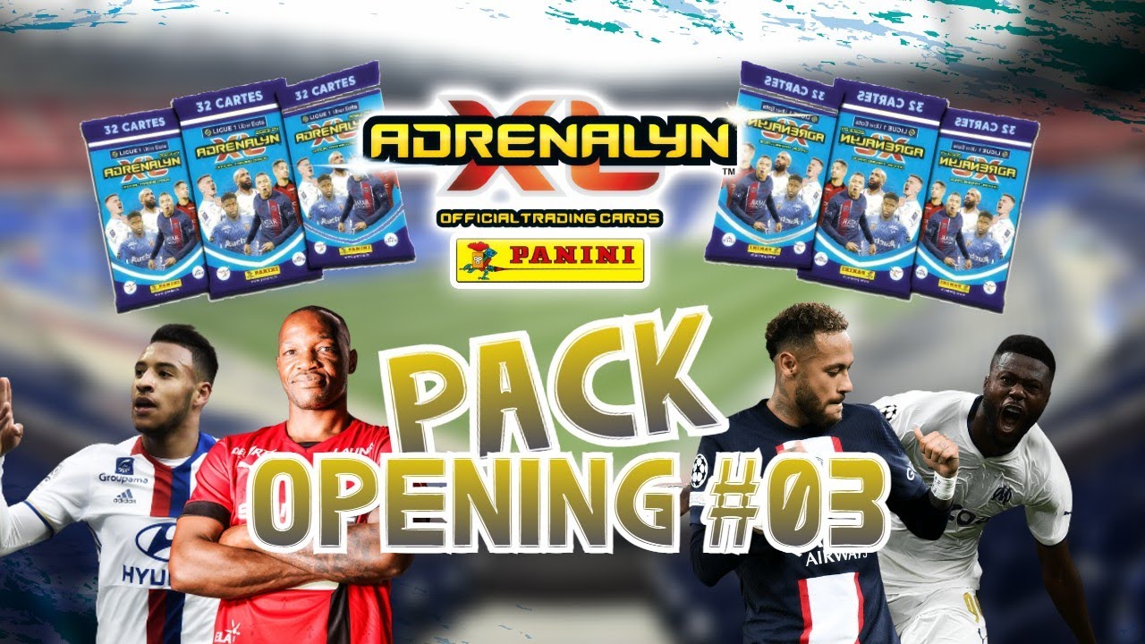 Pack 30 Cartes à collectionner avec 2 cartes bonus Panini Adrenalyn TCG  Ligue 1 Uber Eats 2023-2024 - Carte à collectionner