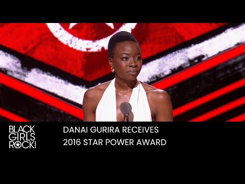 Danai Gurira Receives the 2016 Star Power Award | BLACK GIRLS ROCK!