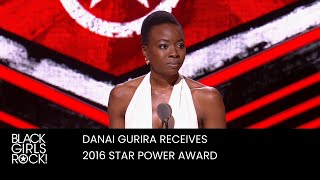 Danai Gurira Receives the 2016 Star Power Award | BLACK GIRLS ROCK!