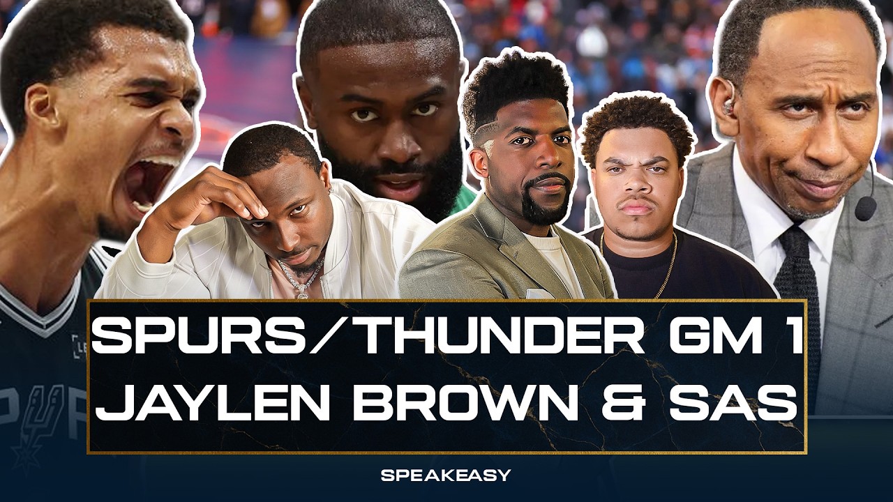 Acho, Shady & Carebear React To Thunder-Spurs, Jaylen Brown’s BEEF With SAS, Eagles Drama? & MORE!