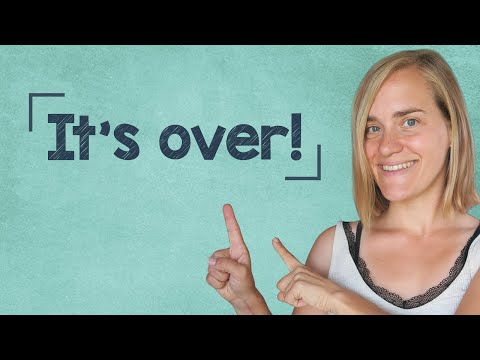 German Lesson (78) - It's over!!! - vorbeikommen ∙ vorbeilassen ∙ vorbeigehen - B1