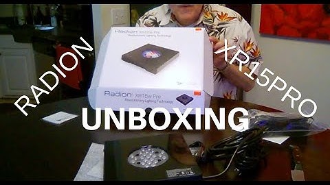 Ecotech Marine Radion XR15 Pro Gen-4 (UNBOXING)