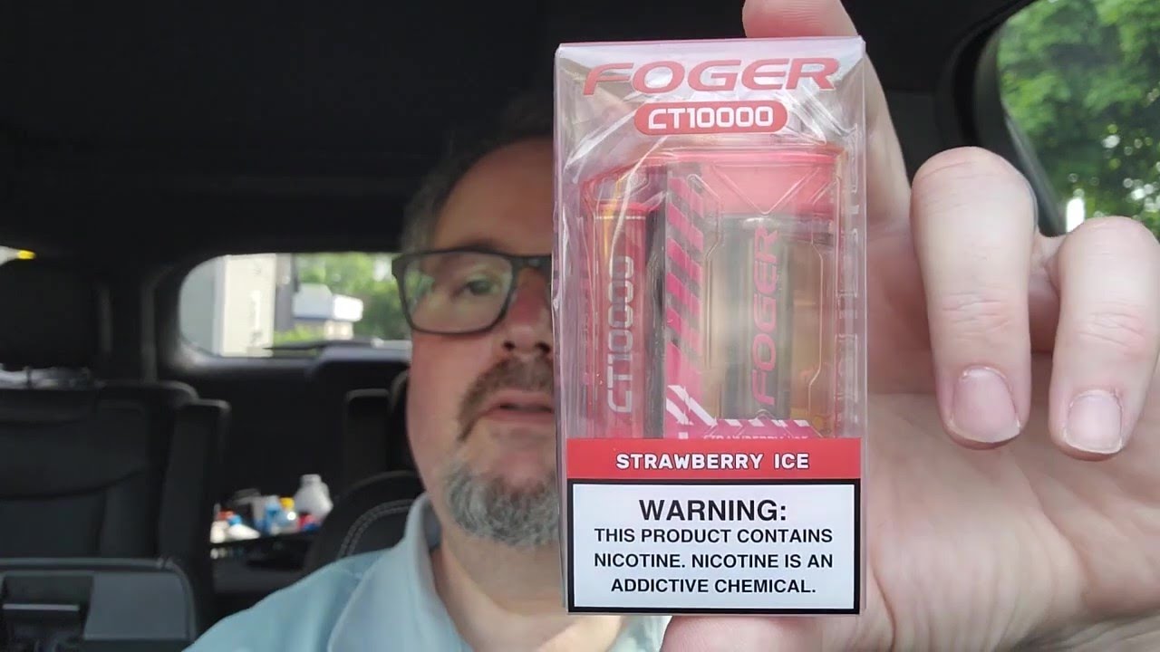 NEW FOGER STRAWBERRY ICE CT10000 *21 & OLDER* By disposabledad