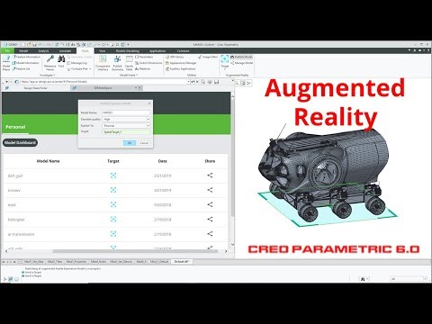 Creo Parametric 6.0 Augmented Reality (2019)