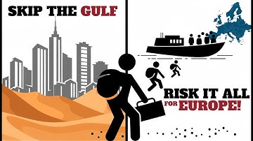 Why Refugees Skip the Gulf and Risk Everything for Europe