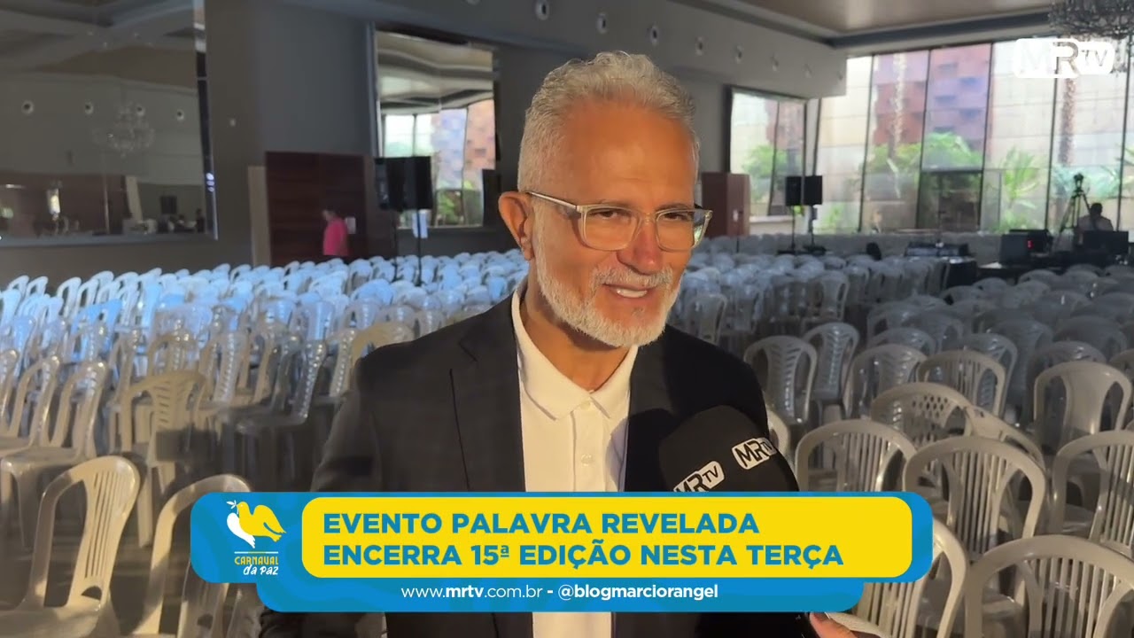 Evento Palavra Revelada encerra 15 edição nesta terça