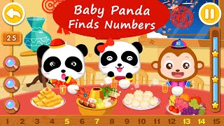 Baby Panda Finds Numbers - Train your observation skills, find numbers that are hidden in a pictures screenshot 1