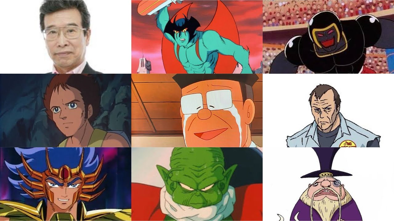 田中亮一が演じたアニメキャラまとめ - YouTube