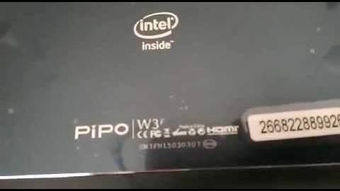 Broken Pipo W3F tablet pc