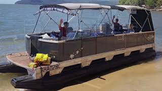 90 + Different Custom Pontoon Boats manufacturing construction builds