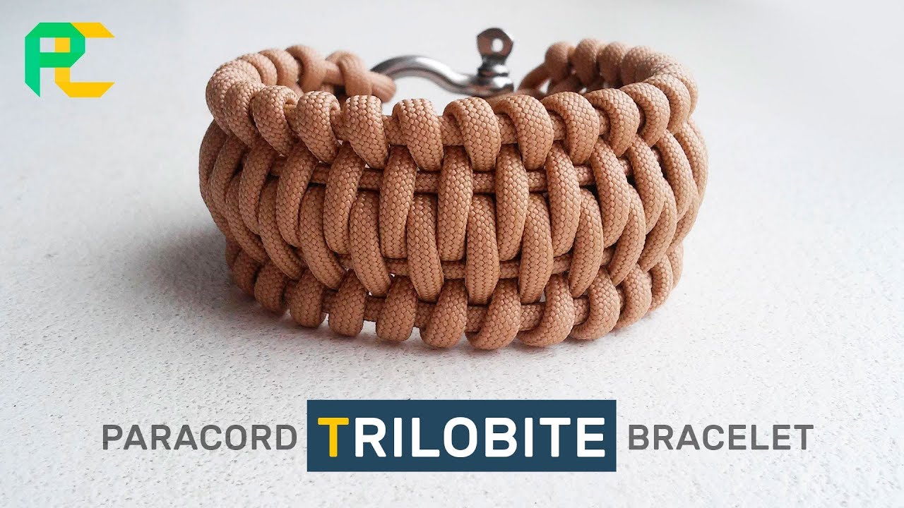 Paracord Bracelet Trilobite with shuckle YouTube