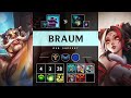 Braum Support vs Nami - EUW Diamond Patch 25.19
