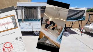 Stabilizing your pop up tent trailer