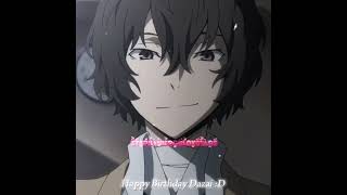Happy bday dazai :D #bsd #dazai #edit #shorts