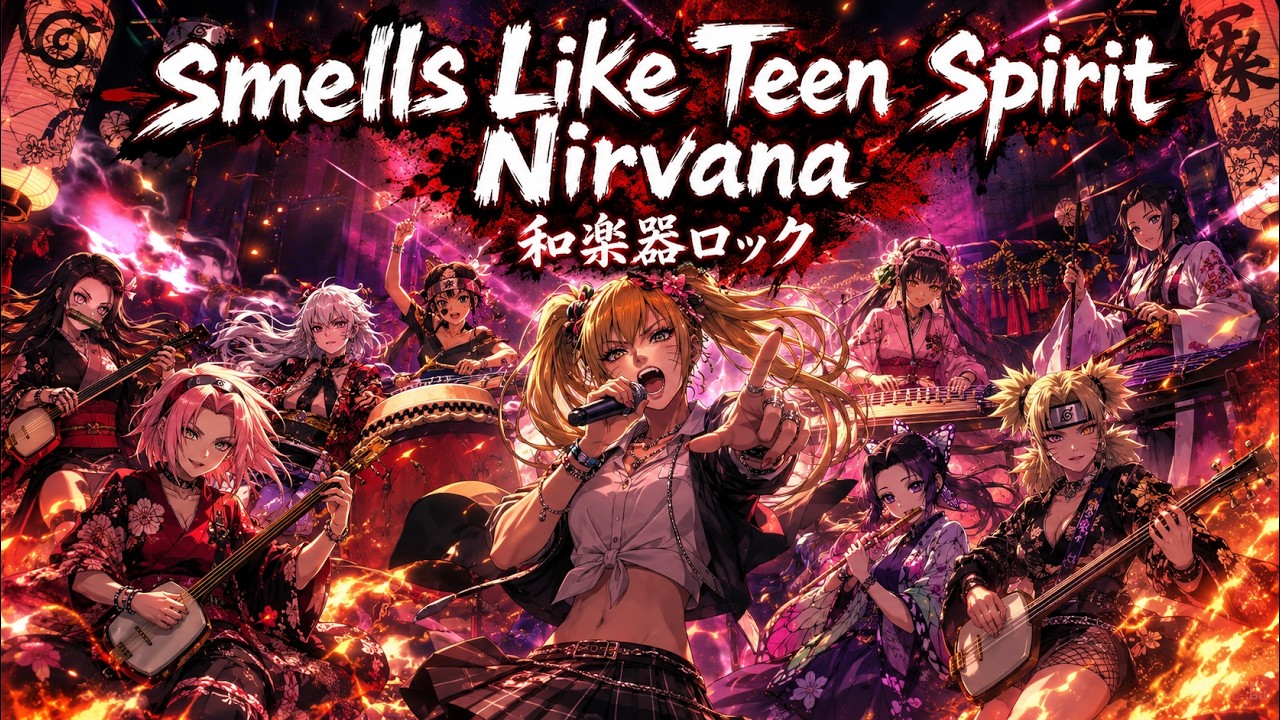 Smells Like Teen Spirit / Nirvana【和楽器ロック】 - YouTube