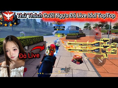 [Free Fire] Challenge: Using the "Horse + Kord Combo" to Crash a TopTop Idol's Stream, Get a Booy...