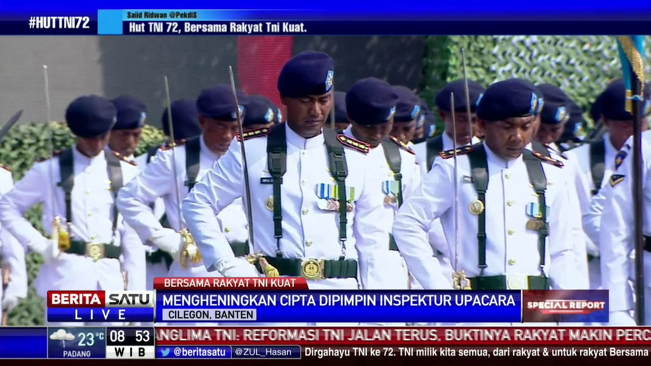 Presiden Jokowi Pimpin Mengheningkan Cipta