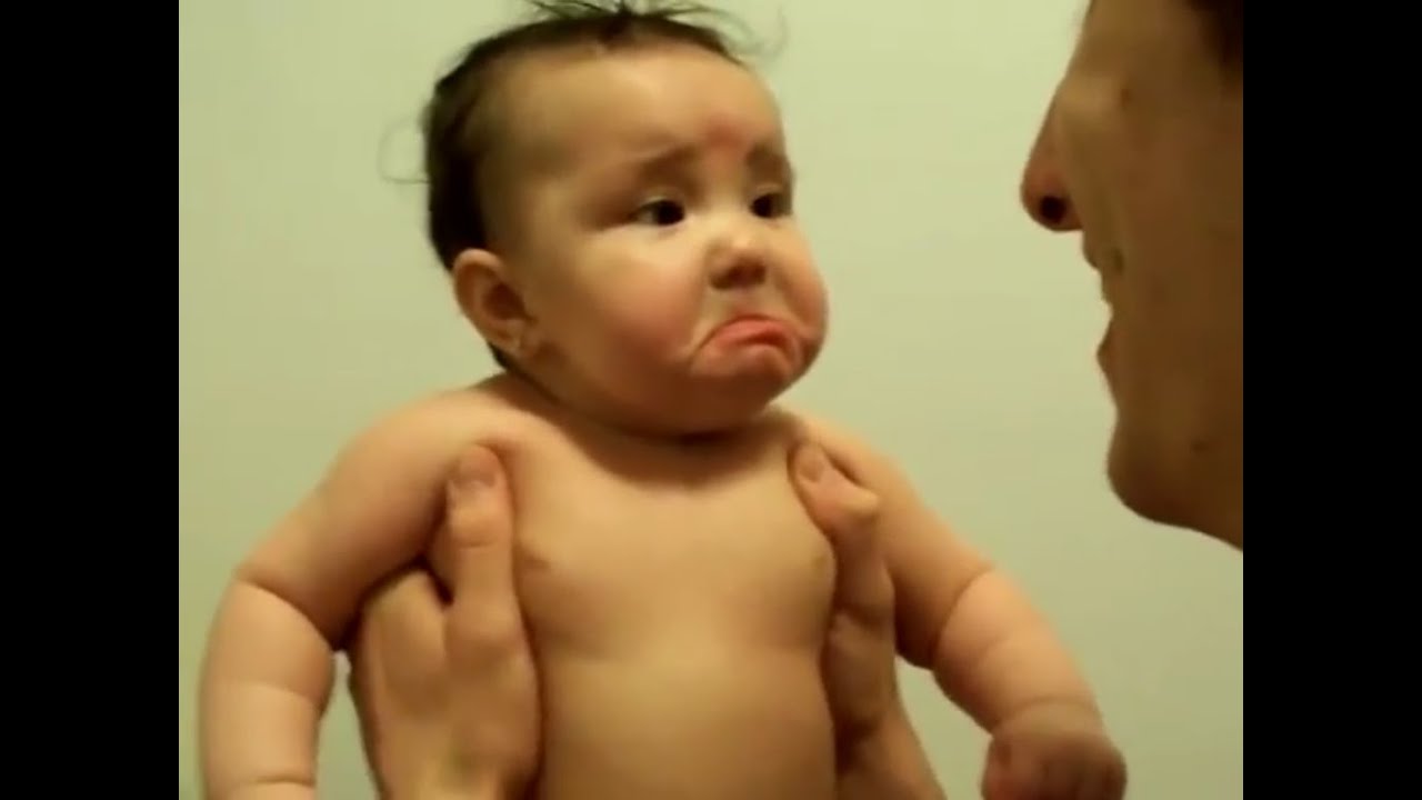 cry cute baby