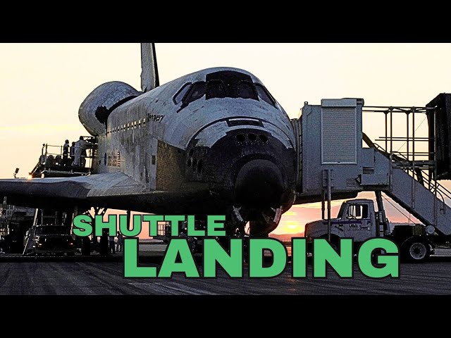 Space Shuttle Landing Edwards Air Force Base Amazing Pictures: Space