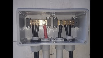 Off Grid Solar Power - DIY Combiner Box with DC Isolator