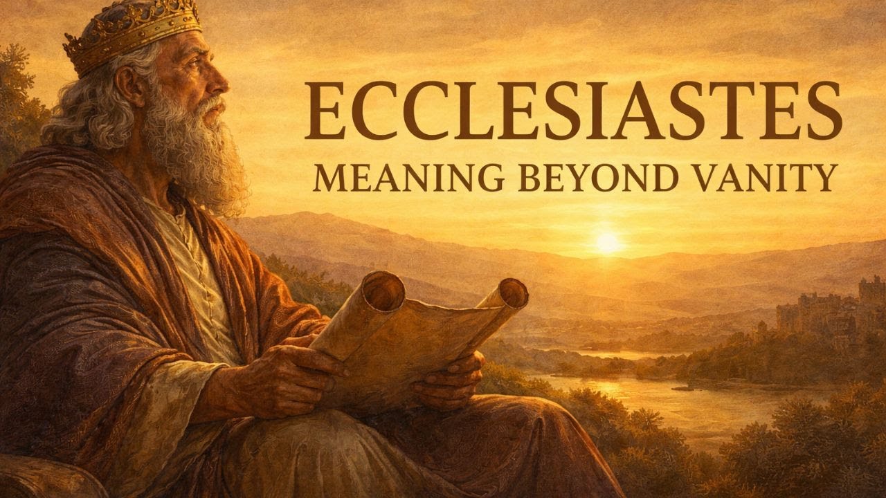 Ecclesiastes – Ecclesiastes 1 - 4 Video Bible Sacred Chapter - YouTube
