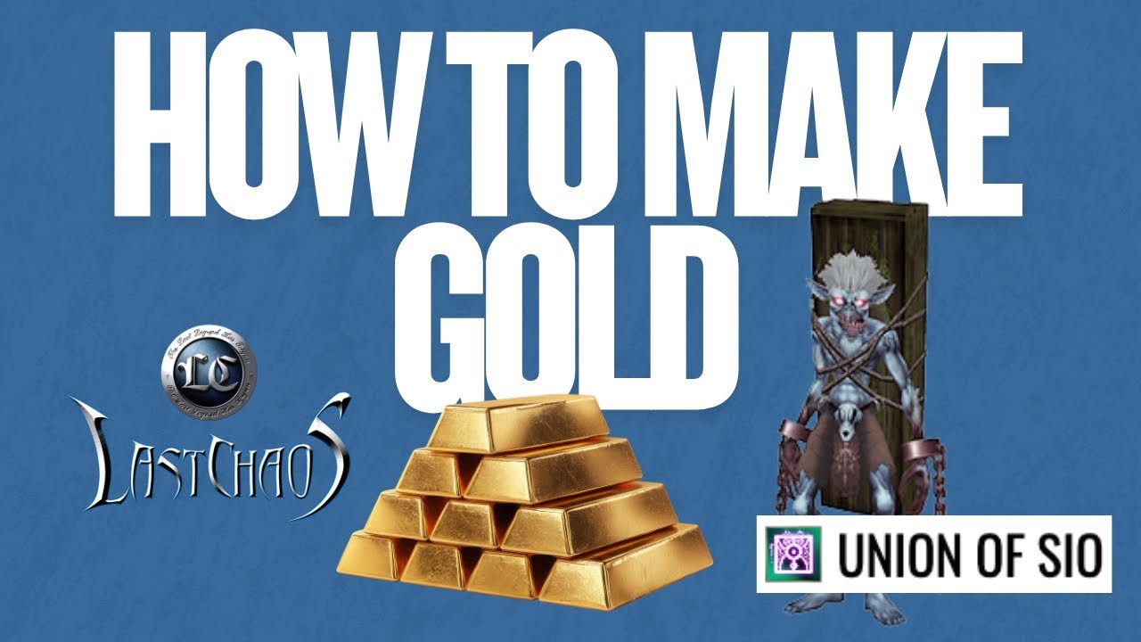 Last Chaos Fawkes - How to make gold in Last Chaos