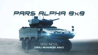 PARS ALPHA 8x8 Yeni Nesil Zırhlı Muharebe Aracı