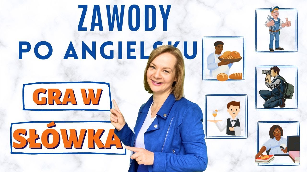 Kierunki świata Po Angielsku I Polsku Zawody po angielsku | GRA W SŁÓWKA | angielski dla dzieci - YouTube