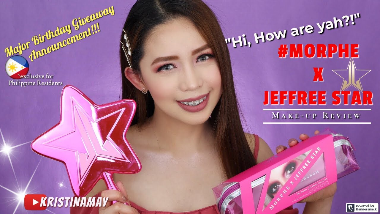 Bakit Ganun?!JEFFREE STAR x MORPHE BRUSHES+Giveaway Announcement (Philippines)