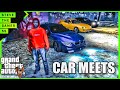 GTA 5 Roleplay| Car Meet & Cruise| NGARP #60  |GTA 5 ROLEPLAY| 4K