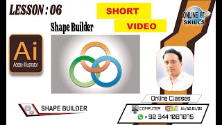 AI-17: How to use shape builder in Adobe Illustrator Learn from onlineitskills screenshot 4