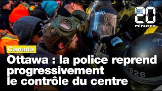 Convoi de la liberté au Canada: Une opération policière d'envergure pour déloger les manifestants