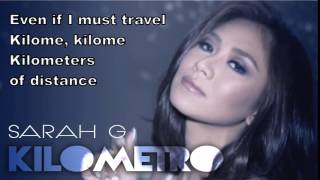 eng Sub Sarah Geronimo  Kilometro kilometer