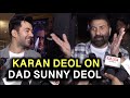 Sunny Deol Son Karan Deol Reaction On Father Sunny Deol Movie Chup