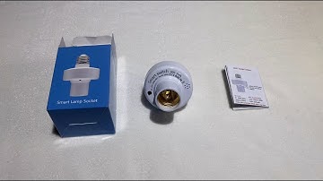Smart E27 Led Bulb Holder (WL-LC01)