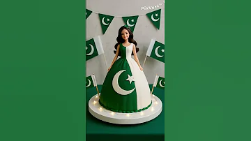 Pakistan Barbie Cake 14 August 2025 Independenceday Pakistan 14august Love 