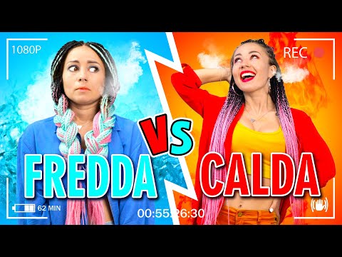 Video: Hai freddo, ragazza, sei calda, rossa?