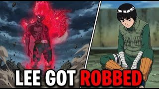 Why Rock Lee's Best Moments Never Happened