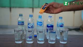 Testing Quality of Mineral waters | Mineral Water Vs Tap Water screenshot 5