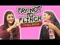 Try Not To Flinch Challenge Ft. Samreen Ali | Mahjabeen Ali