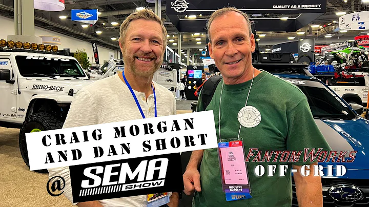 Craig Morgan and Dan Short at SEMA!