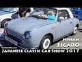 Nissan figaro  pao  2017 japanese classic car show jccs  carnichiwacom