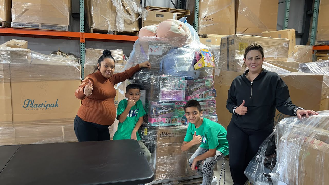 Abriendo Pallet de Walmart Nayeli en Visalia California 🛑🛑🤗📦📦